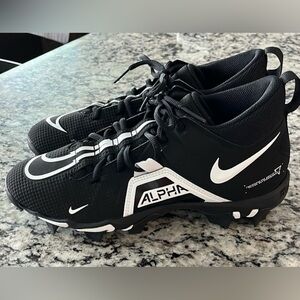 Nike Alpha Black and White Athletic Shoes